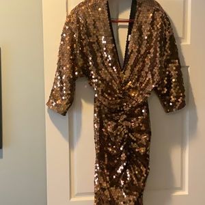 Pallets Covered lined Evening dress